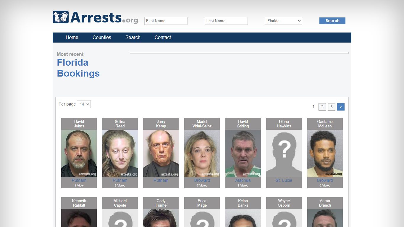 Florida Arrests and Inmate Search